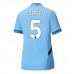 Manchester City John Stones #5 Hjemmedrakt Dame 2024-25 Kortermet